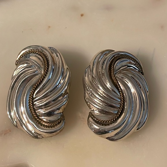 Mexico 925 Clip On Earrings - Picture 1 of 8